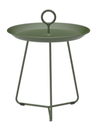 Table de Bout Houe Eyelet Tray Table Olive Green Ø45