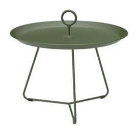 Bijzettafel Houe Eyelet Tray Table Olive Green Ø57,5