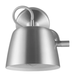 Wandlamp Normann Copenhagen Tub Wall Lamp Aluminum