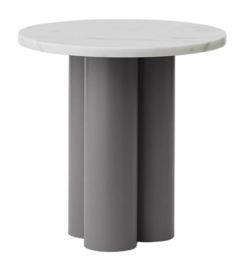 Bijzettafel Normann Copenhagen Dit Table Grey White Carrara