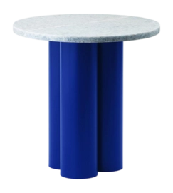 Beistelltisch Normann Copenhagen Dit Table Bright Blue / Blue Diamond