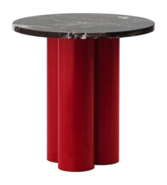 Bijzettafel Normann Copenhagen Dit Table Bright Red Rosso Levanto
