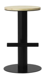 Barstoel Normann Copenhagen Pole Barstool 65 cm Pine/Black