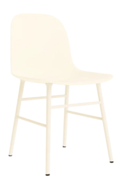 Stoel Normann Copenhagen Form Chair Steel Cream