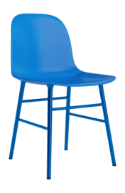 Stoel Normann Copenhagen Form Chair Steel Bright Blue