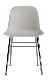 Stoel Normann Copenhagen Form Chair Chrome Warm Grey