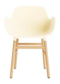 Stoel Normann Copenhagen Form Armchair Oak Cream