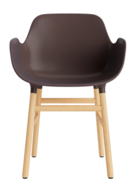 Stoel Normann Copenhagen Form Armchair Oak Brown
