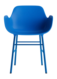 Stoel Normann Copenhagen Form Armchair Steel Bright Blue