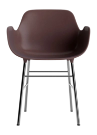 2---normann-copenhagen-spisebordsstol-normann-copenhagen-form-armchair-steel-chrome-brown-1487605
