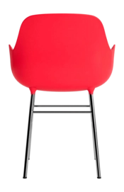 3---normann-copenhagen-spisebordsstol-normann-copenhagen-form-armchair-steel-chrome-bright-red-7134508
