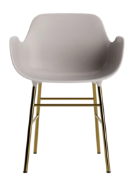 2---normann-copenhagen-spisebordsstol-normann-copenhagen-form-armchair-steel-brass-warm-grey-7174411
