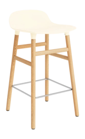 Barstoel Normann Copenhagen Form Barstool 65 cm Oak Cream