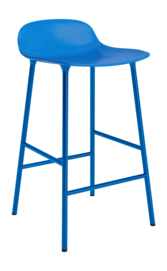 Barstoel Normann Copenhagen Form Barstool 65 cm Steel Bright Blue
