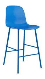 Barstoel Normann Copenhagen Form Bar Chair 65 cm Steel Bright Blue