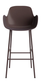 Barstoel Normann Copenhagen Form Bar Armchair 75 cm Steel Brown
