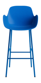 Barstoel Normann Copenhagen Form Bar Armchair 75 cm Steel Bright Blue