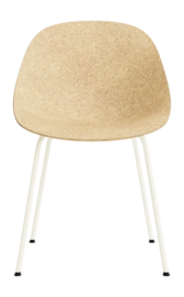 Stoel Normann Copenhagen Mat Chair Cream Steel Hemp