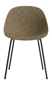 Stoel Normann Copenhagen Mat Chair Black Steel Seaweed
