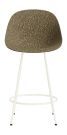 Barstoel Normann Copenhagen Mat Bar Chair 65 cm Cream Steel Seaweed