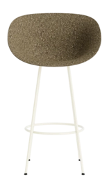 Barstuhl Normann Copenhagen Mat Bar Armchair 75 cm Seaweed / Cream Steel