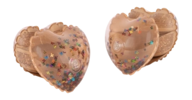 Brassards de Natation Konges Slojd Heart Transparent Multi Cherry Blush Transparent