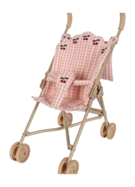 Poppenwagen Konges Sløjd Doll Stroller Powder Pink Check