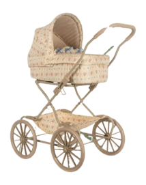 Poppenwagen Konges Sløjd Doll Pram Fleur Decor