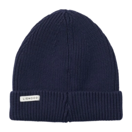 Mütze Liewood Ezra Beanie Kinder Classic Navy - 5/6J