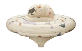 Schwimmring Liewood Dawn Baby Printed Swim Seat Sea Creature Sandy