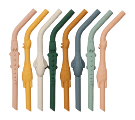 Paille Liewood Carlson All Together Yellow Mellow Multi Mix (Lot de 8) 25