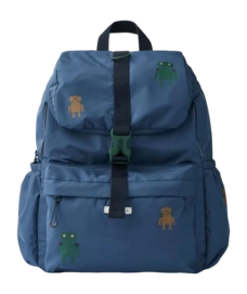 Sac à Dos Liewood Enfant Christine School Robots/Indigo blue