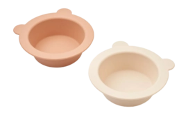 Schüssel Liewood Peony Divider Suction Tuscany Rose / Apple Blossom 16 cm (2er-Set)