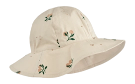 Kappe Liewood Amelia Reversible Sun Hat Peach / Sandy 1/2 J
