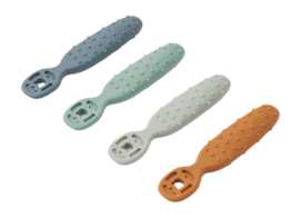 Cuillère pour Enfants Liewood Caelia Whale Blue Multi Mix (Lot de 4) 25