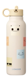 Waterfles Liewood Falk Smiley / Sandy 500ml