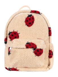 Rugzak Konges Sløjd Jody Teddy Backpack Grs Ladybug Sand