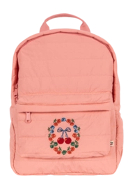 Rugzak Konges Sløjd Juno Quilted Backpack Strawberry Ice