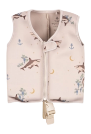 Kinderschwimmweste Konges Sløjd Mateo Swim Vest Shark Attack (2-3 Jahre)