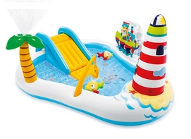 Piscine Gonflable Intex Aire de Jeux Fishing Fun