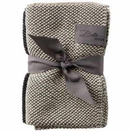 Torchon Bitz Organic Grey Black (2-pièces)