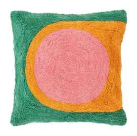 Sierkussen Villa Collection Styles Green Rose Amber 45 x 45 cm