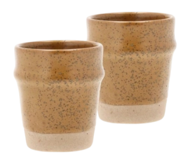 Espresso Mug Villa Collection Eternal Amber 10 cl (Set of 2)