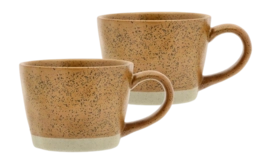 Mug Villa Collection Evig Amber 0.3 L (Set of 2)