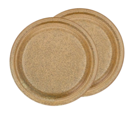 Lunchbord Villa Collection Evig Amber 20 cm (Set van 2)