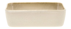 Plat et Saladier Bitz Gastro Rectangular Cream Cream 19 x 14 cm (2 Pièces)