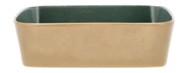 Schaal Bitz Gastro Rectangular Wood Forest 28 x 21 cm (2-delig)
