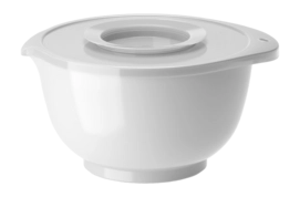 Mengkom Rosti Margrethe With Anti-Splashlid White 3L