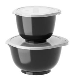 Mixing Bowl Set Rosti Margrethe Carbon Black (2-piece)