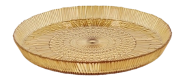Plat de Service Bitz Kusintha Rond Ambre 30 cm (6 Pièces)